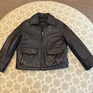 Andrew Marc Kids’ Leather Jacket